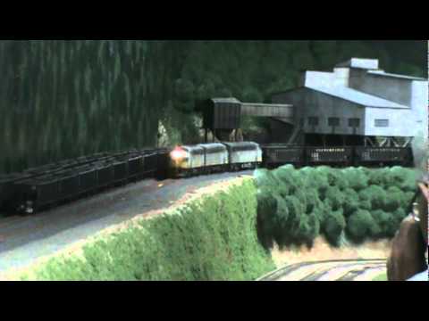 Nora Turn at Blue Diamond Tipple on Clinchfield Railroad