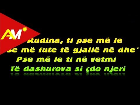 Andi Shkoza - Rudina (Official lyrics Video)