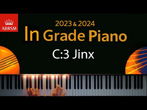 ABRSM 2023 & 2024 - Initial Grade Piano exam - C:3 Jinx ~ Diane Hidy