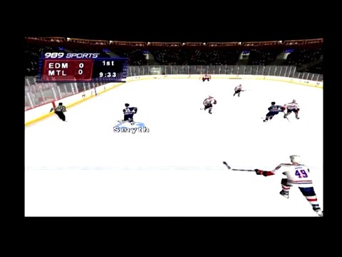 NHL FaceOff 2001 -- Gameplay (PS2)