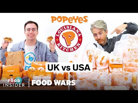 Food Wars: Comparing Popeyes in the UK and US