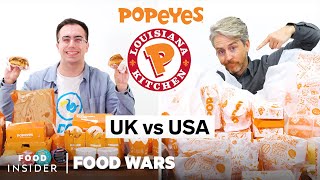 US vs UK Popeyes | Food Wars