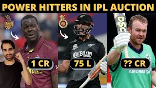 Top 5 Lower Order POWER HITTERS in IPL 2023 Mini Auction | IPL 2023 Auction Players List |