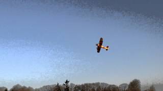 preview picture of video 'N3N Biplane at Albany Municipal Airport - S12'