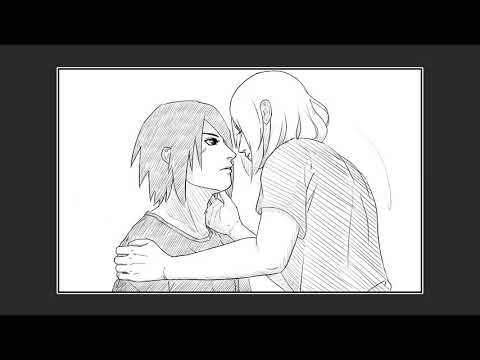 Sasuke x Sakura Comic - Gift (Sasusaku)