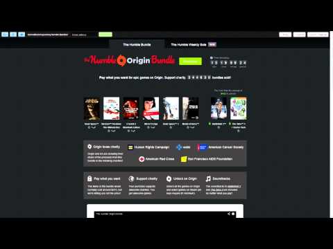 Humble Bundle: Origin Charity Bundle