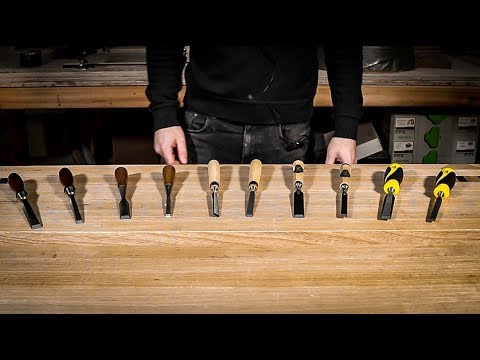 Veritas vs. Lie-Nielsen vs. Kirschen vs. Rider Chisels | Tool Duel #8