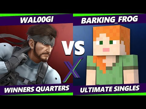 S@X 426 Winners Quarters - Wal00gi (Snake) Vs. Barking_Frog (Steve) SSBU Smash Ultimate Tournament