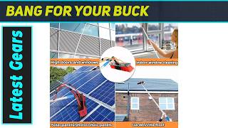 9.8ft Window Cleaning Pole: Amazing Reach & Water-Powered Shine!