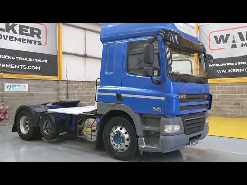 New In Stocklist For Sale: DAF CF85 SPACE CAB 6X2 FTP EURO 5 TRACTOR UNIT – 2010 – DE60 HHC