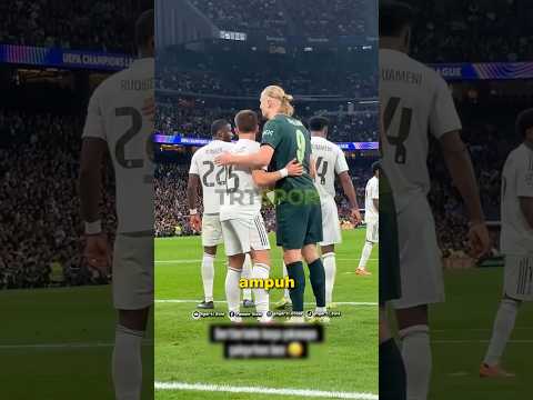 Guler disuruh jagain Haaland 😆