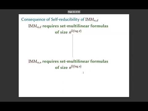 STOC 2022 – Set-multilinear and non-commutative formula lower bounds