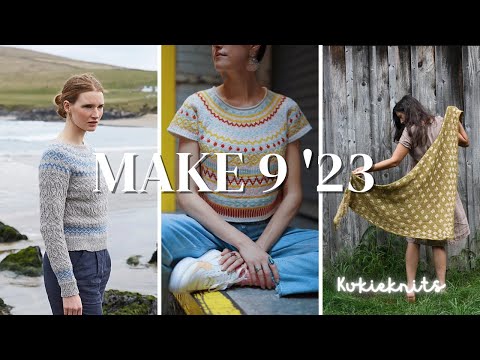 Make 9 2023 - My knitting plans and intentions for 2023