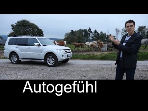 Mitsubishi Pajero Montero Edition 30 test drive review onroad offroad - Autogefühl