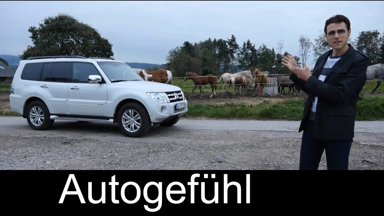 Mitsubishi Pajero Montero Edition 30 test drive review onroad offroad - Autogefühl