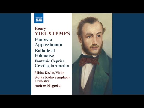 Greeting to America, Op. 56 (version for violin and orchestra)