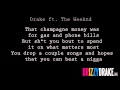 Drake ft. The Weeknd - The Ride Lyrics [VIDEO]