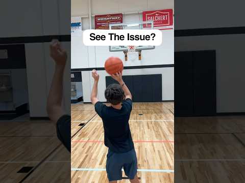 See The Issue? 👀 (How To Shoot A Basketball Better)
