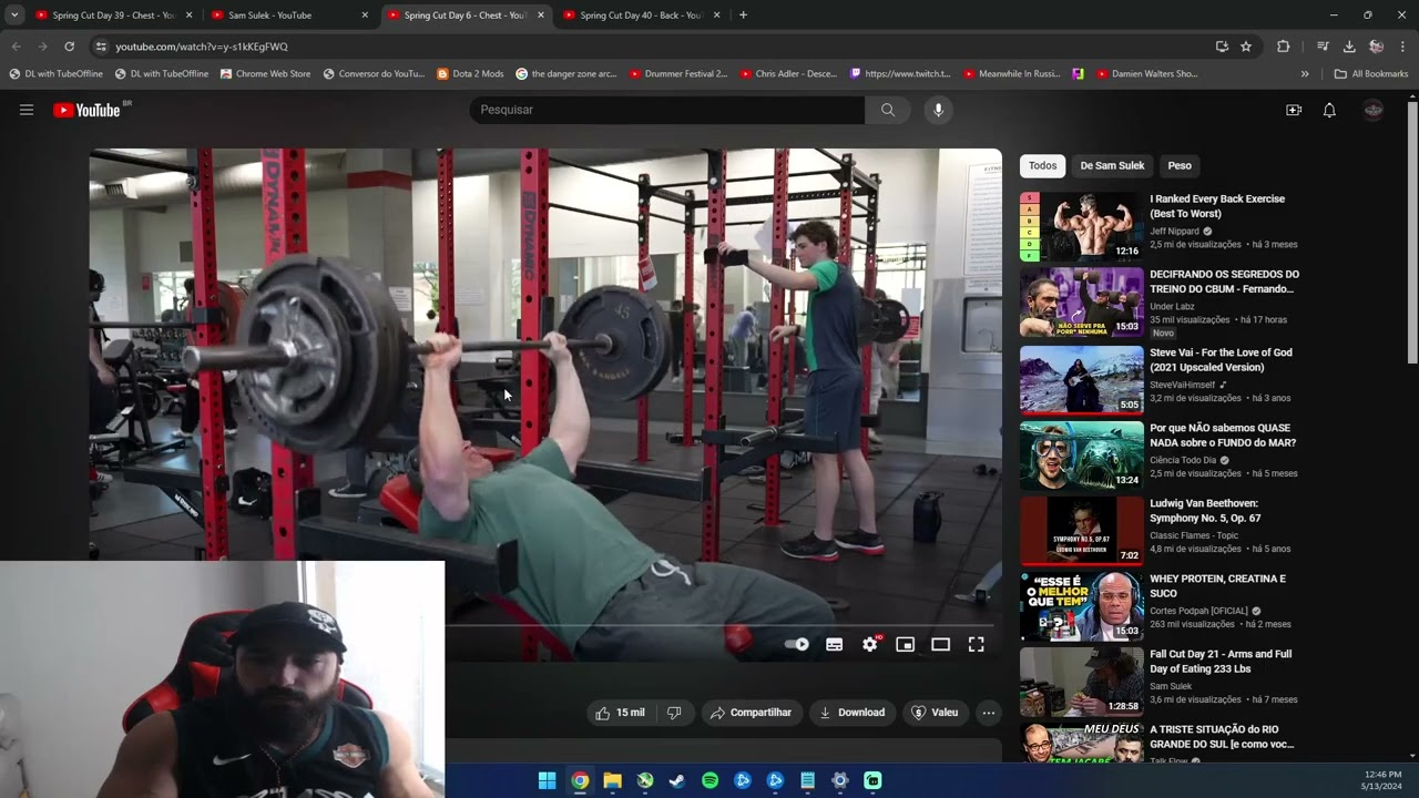 Erros e acertos do Sam Sulek (O que vc pode aprender e aplicar nos seus treinos)