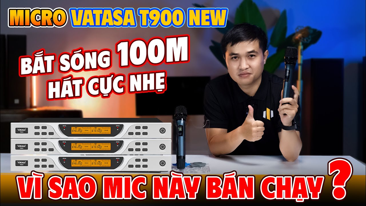 Video sản phẩm Micro Vatasa T900 New