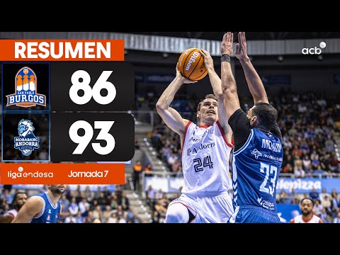 Recoletas Salud San Pablo Burgos - MoraBanc Andorra (86-93) RESUMEN | Liga Endesa 2025-26