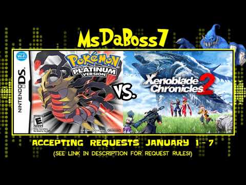 Trainer Battle in the Skies Above - Pokemon Platinum/Xenoblade Chronicles 2 Mix
