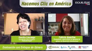 Webinar: Evaluación con enfoque de género y equidad: una herramienta de transformación social.