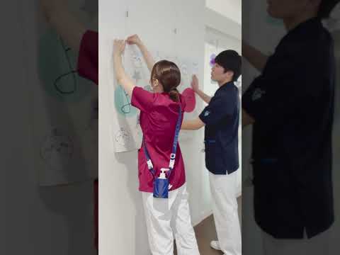 看護学科 小児看護学方法論　ディストラクションの演習😋　#東京情報大学 #看護学部 #公式アカウント #千葉 #新人看護師 #看護大学