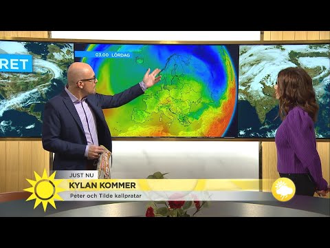 Peter och Tilde kallpratar: Snart kommer kylan - Nyhetsmorgon (TV4)