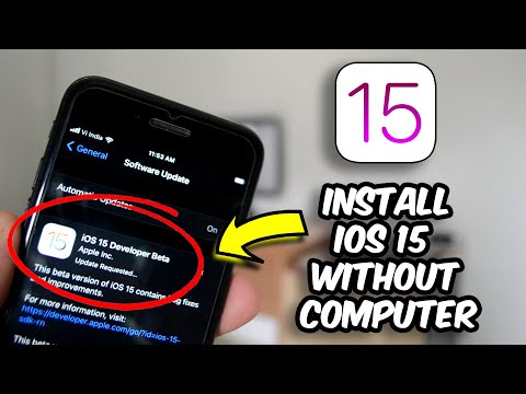 How to install iOS 15 Beta | iOS 15 Beta Download (No PC)