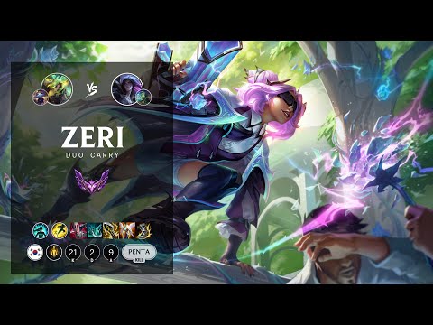 Zeri ADC vs Kai'Sa - KR Master Patch 12.12