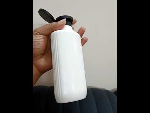 Manual hand sanitizer bottle