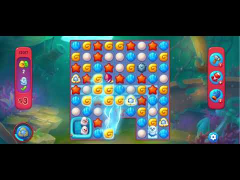 @Fishdom Hard Level 12017, Won Without Power Up After Hundreds of Trying 😅