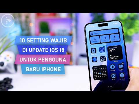 Fitur Baru iPhone di Update iOS 18‼️ +Tips Setting📱