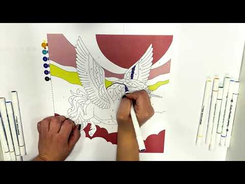 Миниатюра изображения товара Раскраска АСТ Единороги. Волшебный мир (Макарова Д.Г.)