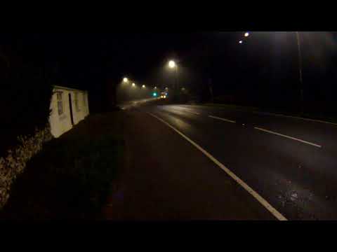 HANNON TRANSPORT HGV AT OPEN ROAD SPEED APPROACHING CENTRE 22 NOV 2022 FILE0005