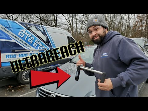 TRYING OUT The UltraReach Cold Knife BY ULTRAWIZ AUTO GLASS TOOLs