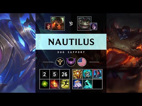 Nautilus Support vs Tahm Kench - NA Master Patch 25.14