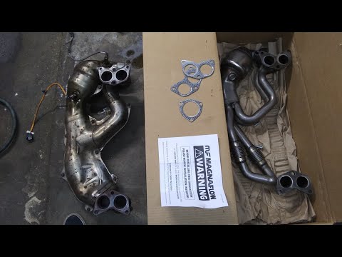 2011 Subaru Impreza Exhaust Manifold Replacement (MAGNAFLOW)