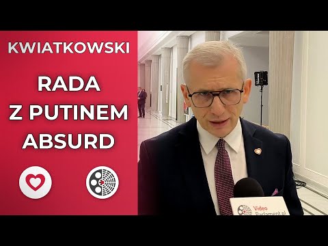 Krzysztof Kwiatkowski: Rada Pokoju z Putinem to pomysł z piekła rodem