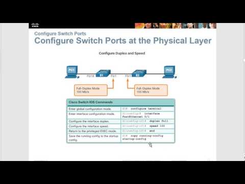 CCNA 2 Chapter 5: Switch Configuration