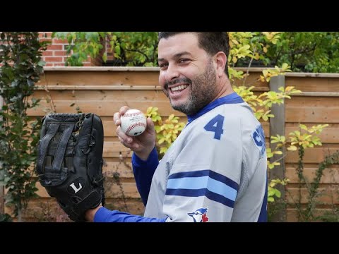 THE SPRINGER DINGER Blue Jays fan Michael Angeletti caught up in the Game 7 moment