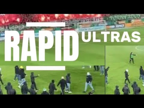 Platzsturm Rapid Vs Austria Wien