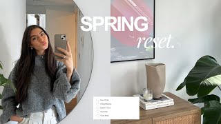 SPRING RESET 2024 | clean with me, home refresh & selfcare