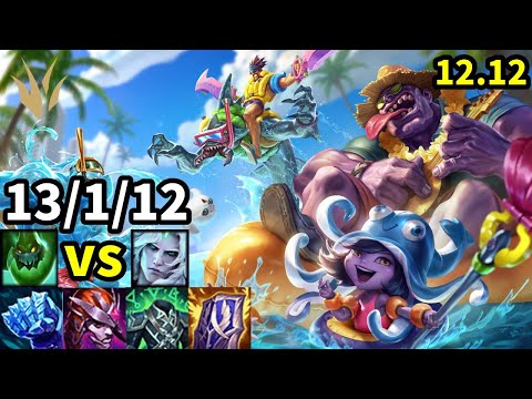 Zac Jungle vs Viego - KR Master | Patch 12.12