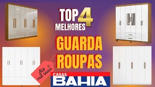 Top 4 Guarda-Roupas em Conta: Até R$1000 nas Casas Bahia!