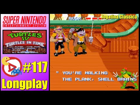 SNES Longplay Teenage Mutant Ninja Turtles IV: Turtles in Time