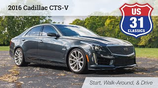 2016 Cadillac CTS-V Overview