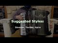 Accordion Buyer's Guide - Comparison of 10 Musette De-tunings Dry to Wet