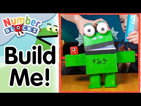 @Numberblocks- Build Your Own Blockzee! | Numberblocks Crafts 🖍️ | Learn to Count